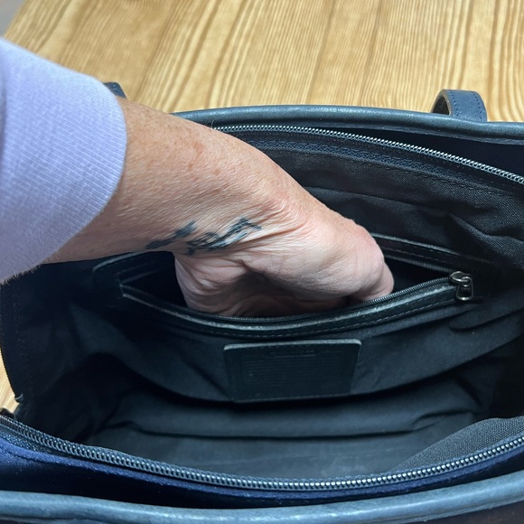 Vintage Coach Midnight Blue shoulder bag - Picture 7 of 9